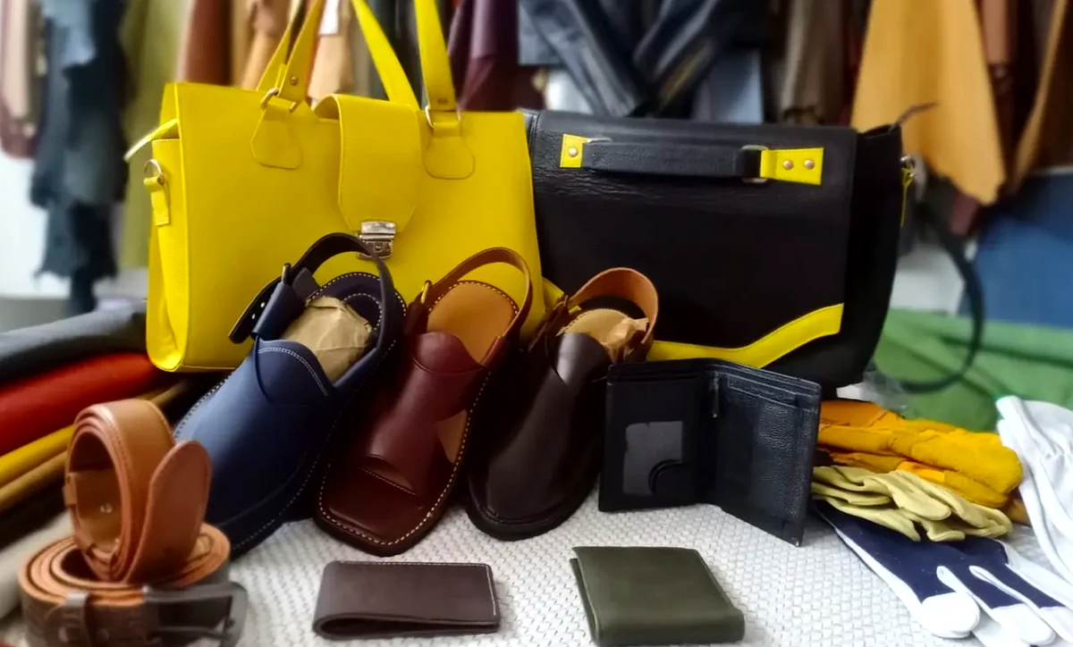 Finished leather products